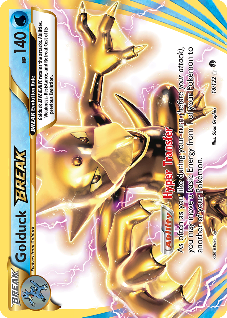 Golduck BREAK (18/122) [XY: BREAKpoint] | Good Games Cannington