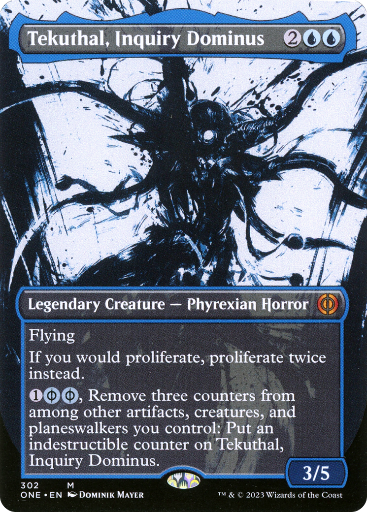 Tekuthal, Inquiry Dominus (Borderless Ichor) [Phyrexia: All Will Be One] | Good Games Cannington