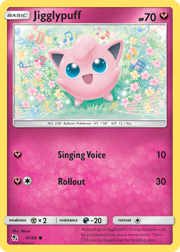 Jigglypuff (41/68) [Sun & Moon: Hidden Fates] | Good Games Cannington