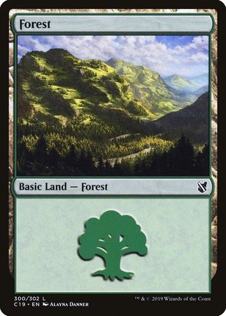 Forest (300) [Commander 2019] | Good Games Cannington