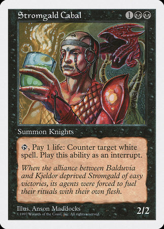 Stromgald Cabal [Fifth Edition] | Good Games Cannington