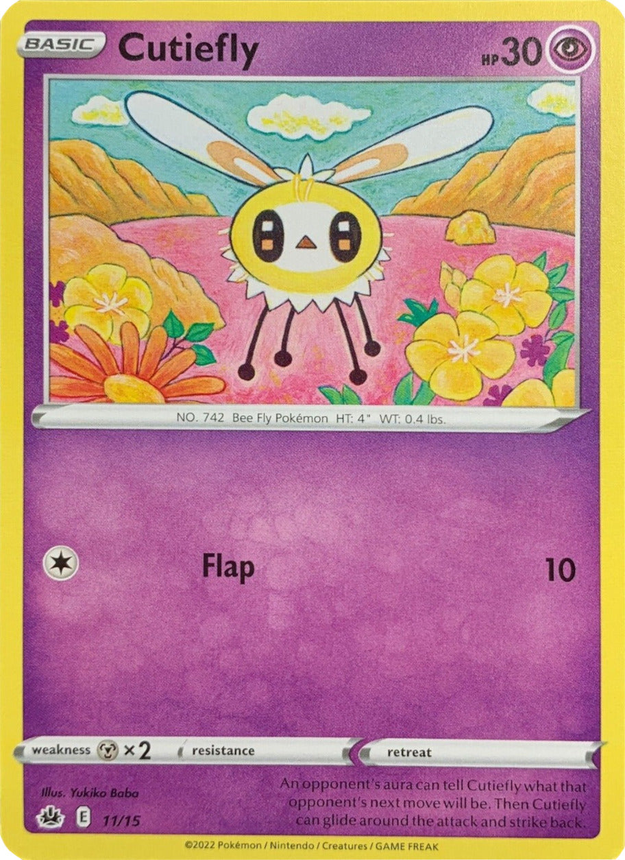 Cutiefly (11/15) [McDonald's Promos: Match Battle] | Good Games Cannington
