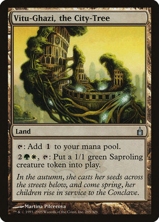 Vitu-Ghazi, the City-Tree [Ravnica: City of Guilds] | Good Games Cannington