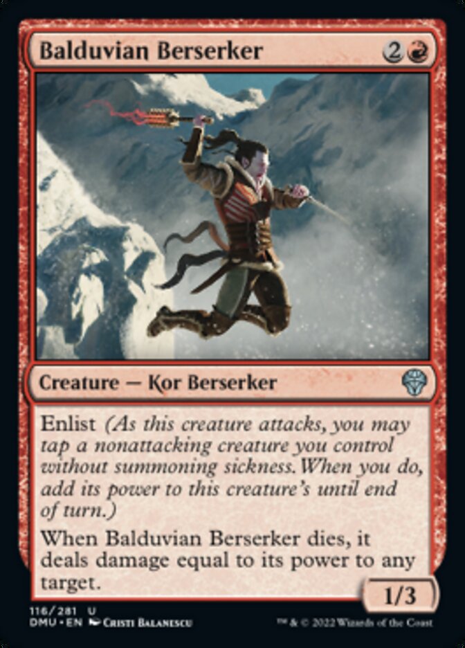 Balduvian Berserker [Dominaria United] | Good Games Cannington