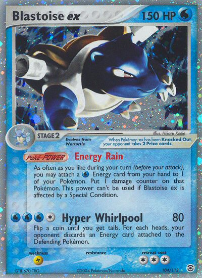 Blastoise ex (104/112) [EX: FireRed & LeafGreen] | Good Games Cannington