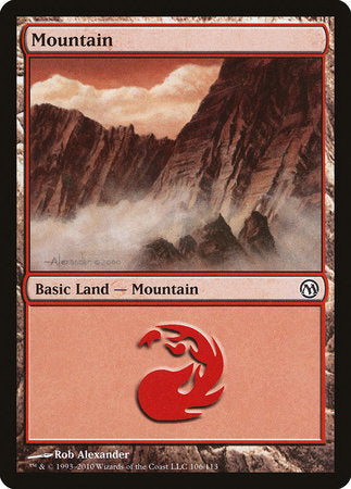 Mountain (106) [Duels of the Planeswalkers] | Good Games Cannington