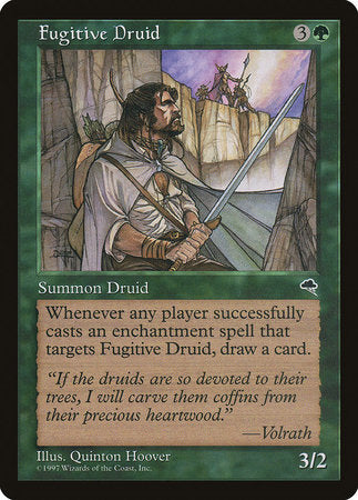 Fugitive Druid [Tempest] | Good Games Cannington