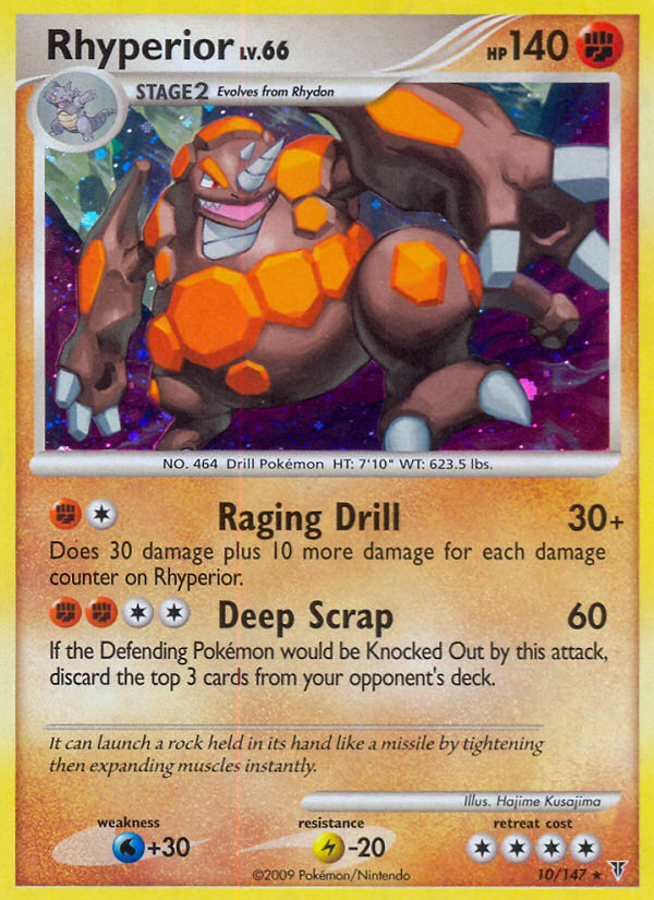 Rhyperior (10/147) [Platinum: Supreme Victors] | Good Games Cannington