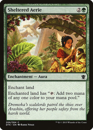 Sheltered Aerie [Dragons of Tarkir] | Good Games Cannington