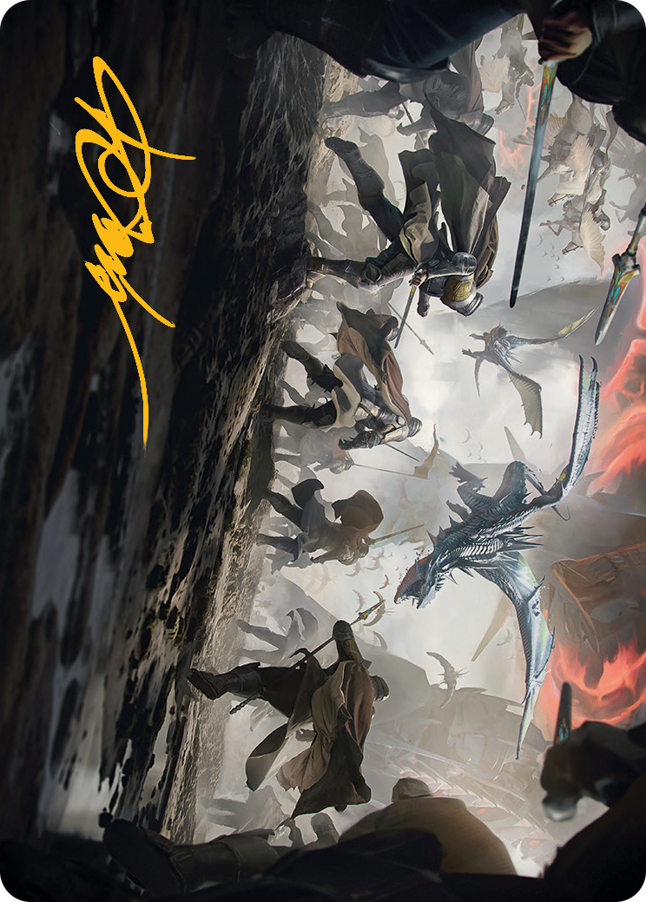 Invasion of Dominaria Art Card (Gold-Stamped Signature) [March of the Machine Art Series] | Good Games Cannington
