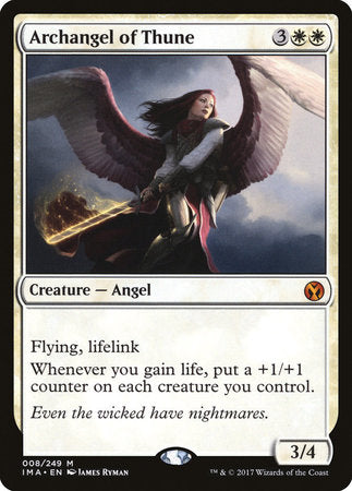 Archangel of Thune [Iconic Masters] | Good Games Cannington