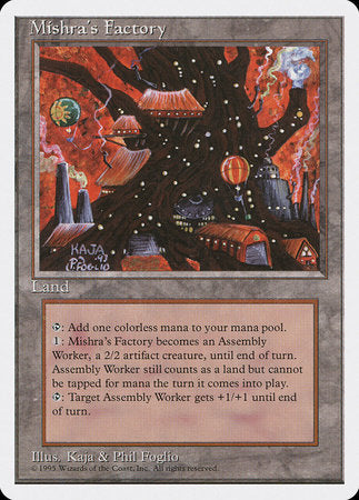 Mishra's Factory [Fourth Edition] | Good Games Cannington