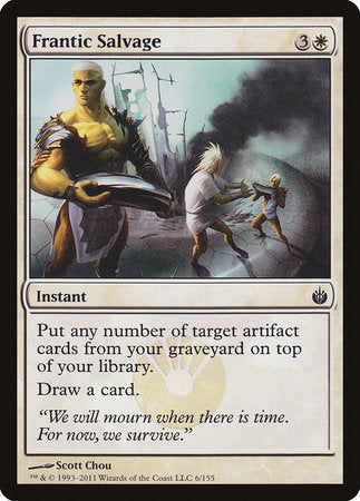 Frantic Salvage [Mirrodin Besieged] | Good Games Cannington