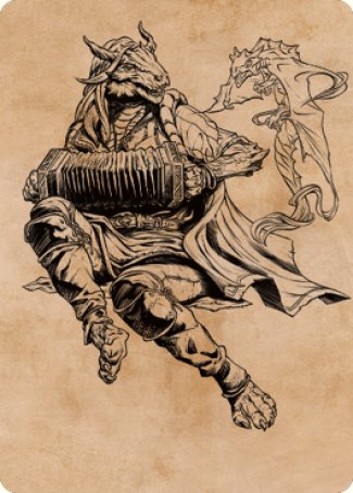 Korlessa, Scale Singer Art Card [Commander Legends: Battle for Baldur's Gate Art Series] | Good Games Cannington