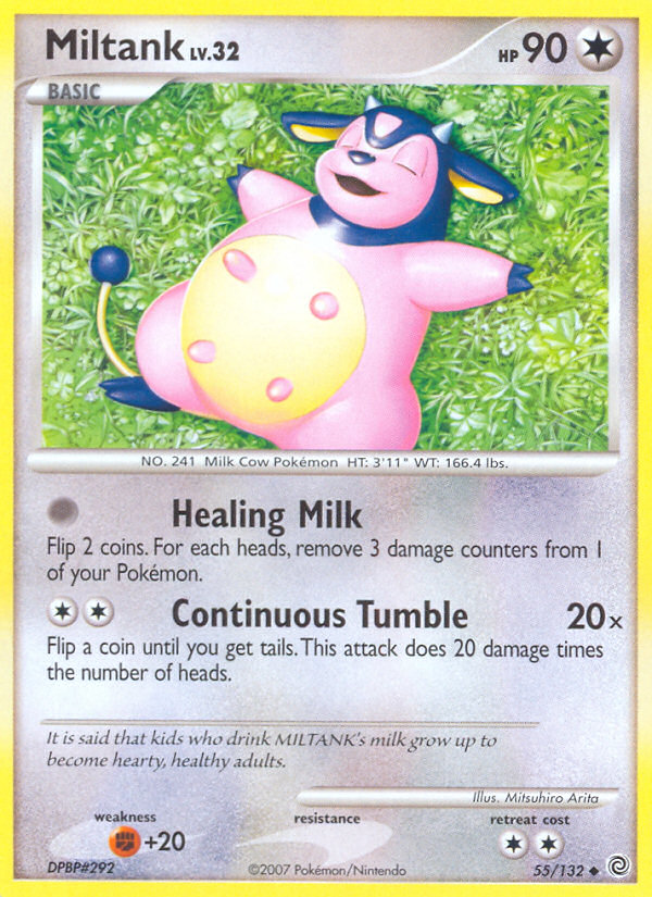 Miltank (55/132) [Diamond & Pearl: Secret Wonders] | Good Games Cannington