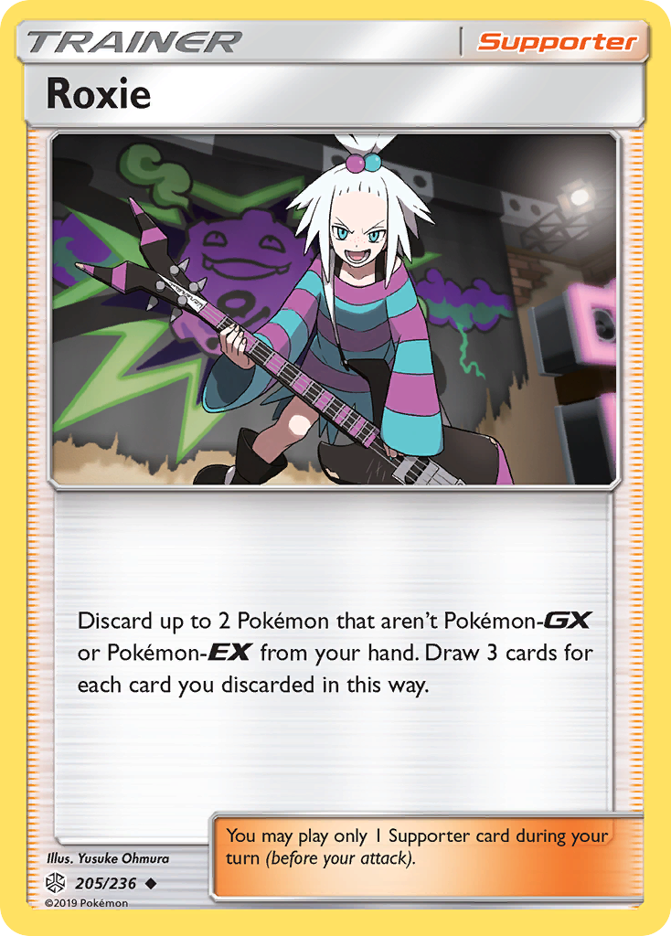 Roxie (205/236) [Sun & Moon: Cosmic Eclipse] | Good Games Cannington