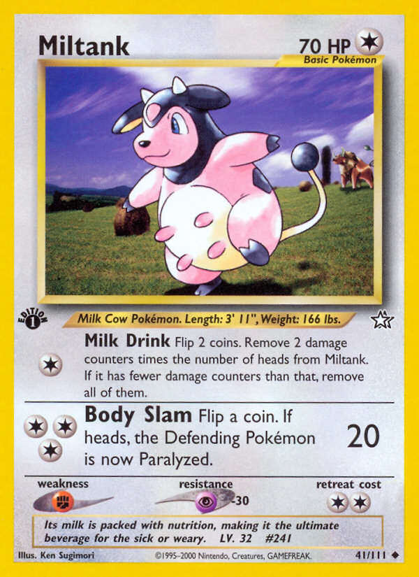 Miltank (41/111) [Neo Genesis 1st Edition] | Good Games Cannington
