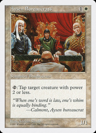 Aysen Bureaucrats [Fifth Edition] | Good Games Cannington