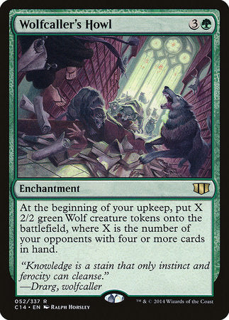 Wolfcaller's Howl [Commander 2014] | Good Games Cannington