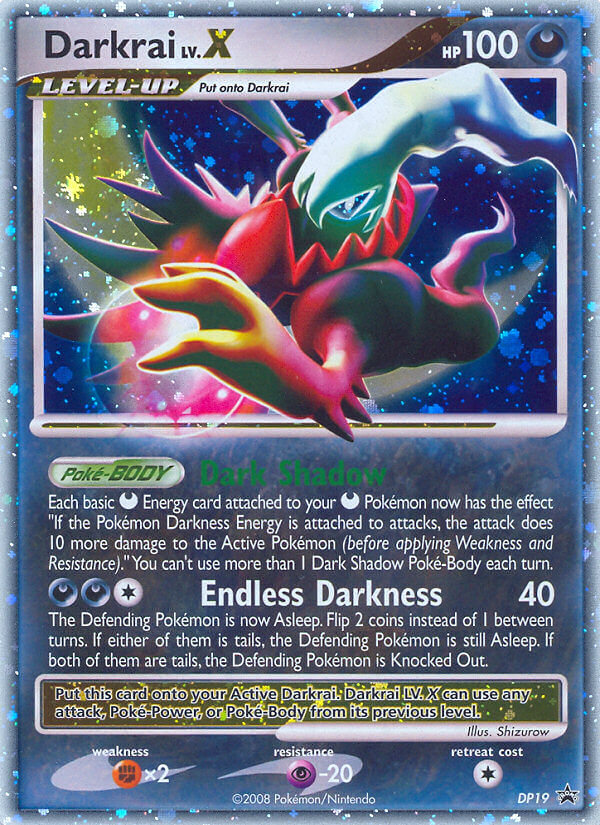 Darkrai LV.X (DP19) [Diamond & Pearl: Black Star Promos] | Good Games Cannington