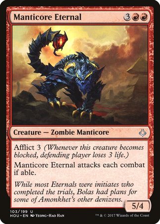 Manticore Eternal [Hour of Devastation] | Good Games Cannington