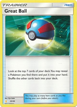 Great Ball (25/30) [Sun & Moon: Trainer Kit - Alolan Raichu] | Good Games Cannington