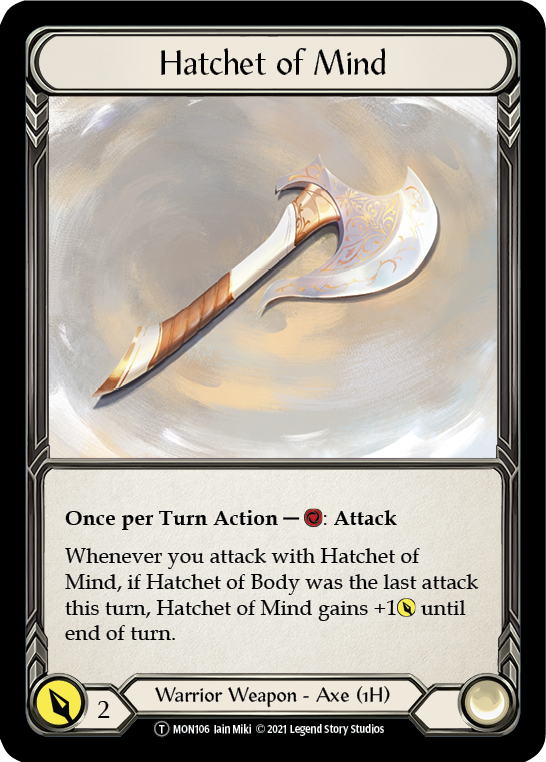 Spectral Shield //Hatchet of Mind [U-MON104 // U-MON106] Unlimited Normal | Good Games Cannington