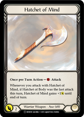 Spectral Shield //Hatchet of Mind [U-MON104 // U-MON106] Unlimited Normal | Good Games Cannington