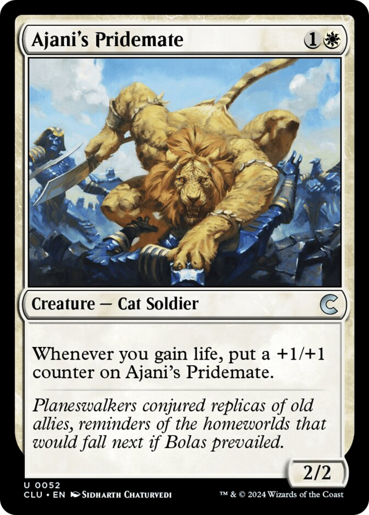 Ajani's Pridemate [Ravnica: Clue Edition] | Good Games Cannington