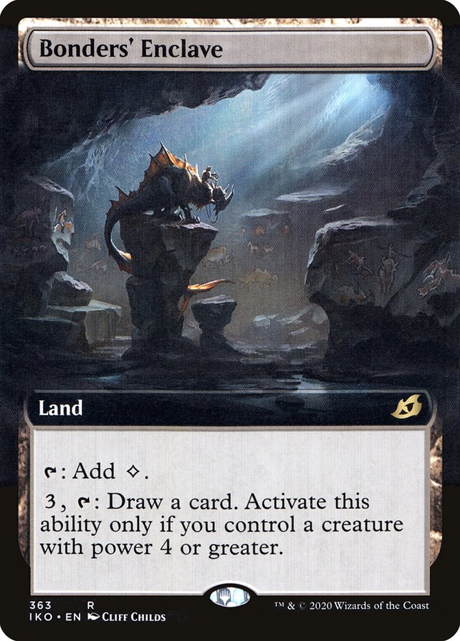 Bonders' Enclave (Extended Art) [Ikoria: Lair of Behemoths] | Good Games Cannington