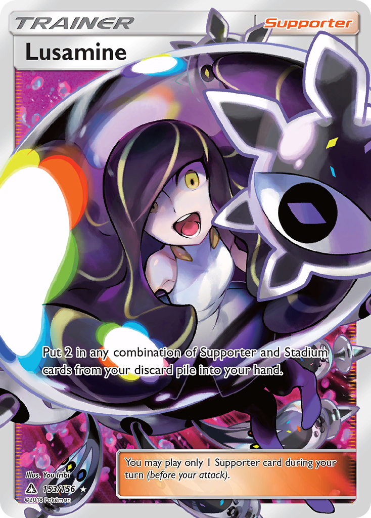 Lusamine (153/156) [Sun & Moon: Ultra Prism] | Good Games Cannington
