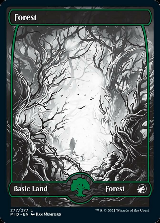 Forest (277) [Innistrad: Midnight Hunt] | Good Games Cannington