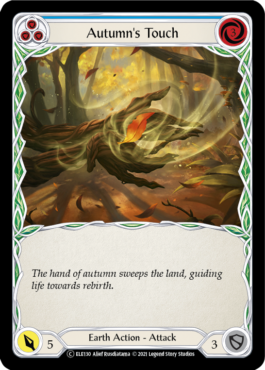 Autumn's Touch (Blue) [U-ELE130] Unlimited Normal | Good Games Cannington