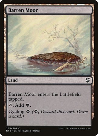 Barren Moor [Commander 2018] | Good Games Cannington
