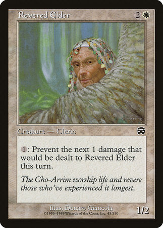 Revered Elder [Mercadian Masques] | Good Games Cannington