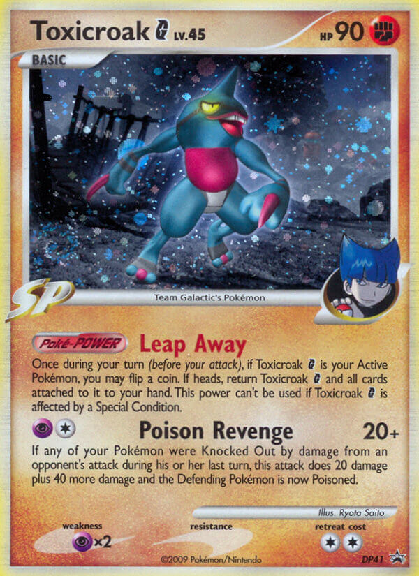 Toxicroak G (DP41) [Diamond & Pearl: Black Star Promos] | Good Games Cannington