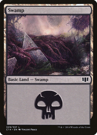 Swamp (329) [Commander 2014] | Good Games Cannington
