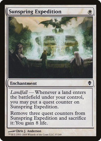 Sunspring Expedition [Zendikar] | Good Games Cannington