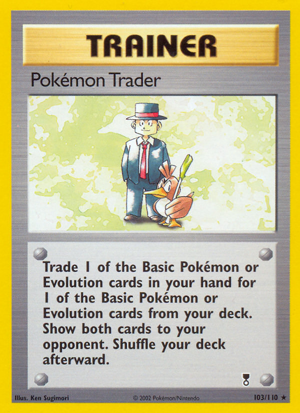 Pokemon Trader (103/110) [Legendary Collection] | Good Games Cannington
