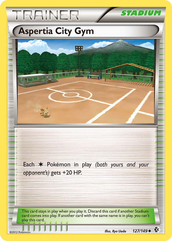 Aspertia City Gym (127/149) [Black & White: Boundaries Crossed] | Good Games Cannington