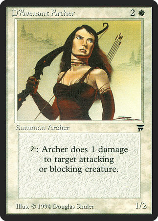 D'Avenant Archer [Legends] | Good Games Cannington