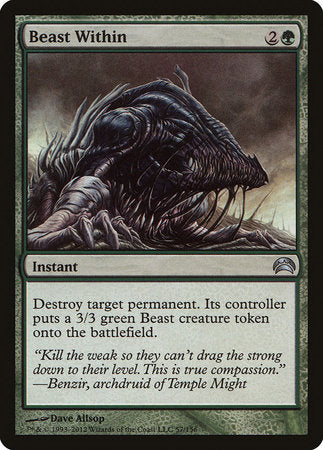 Beast Within [Planechase 2012] | Good Games Cannington