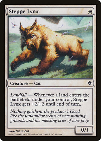 Steppe Lynx [Zendikar] | Good Games Cannington