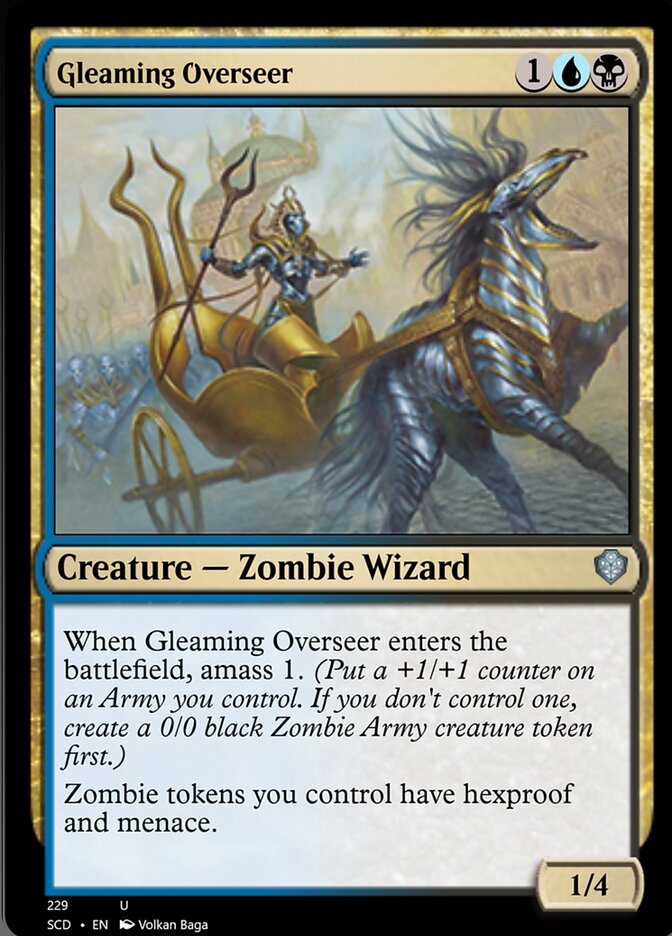 Gleaming Overseer [Starter Commander Decks] | Good Games Cannington