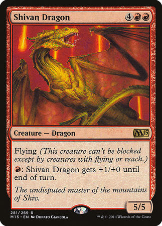 Shivan Dragon [Magic 2015] | Good Games Cannington