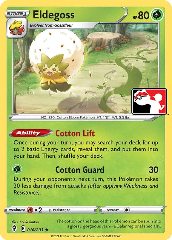 Eldegoss (016/203) [Prize Pack Series One] | Good Games Cannington