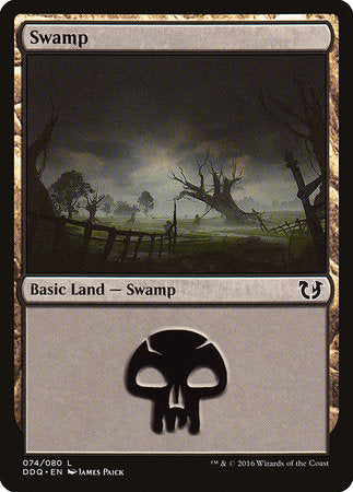 Swamp (74) [Duel Decks: Blessed vs. Cursed] | Good Games Cannington