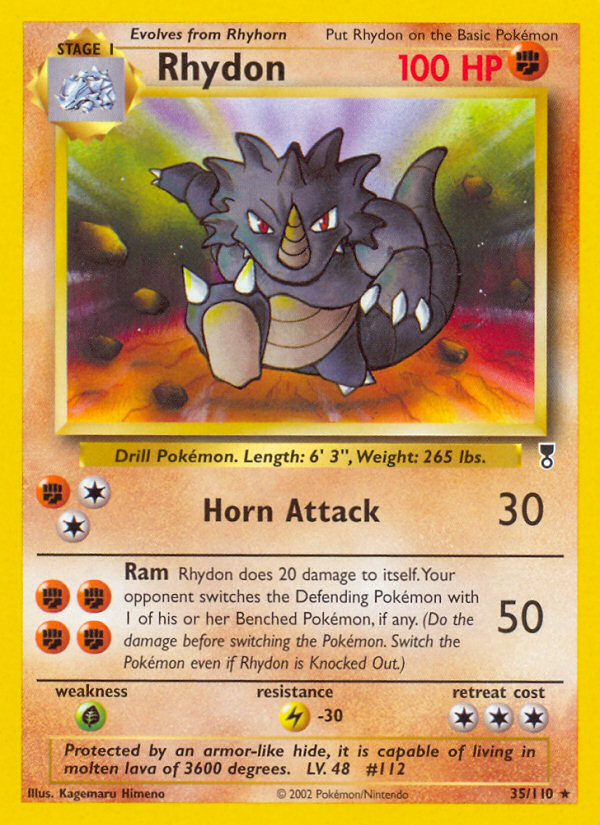 Rhydon (35/110) [Legendary Collection] | Good Games Cannington