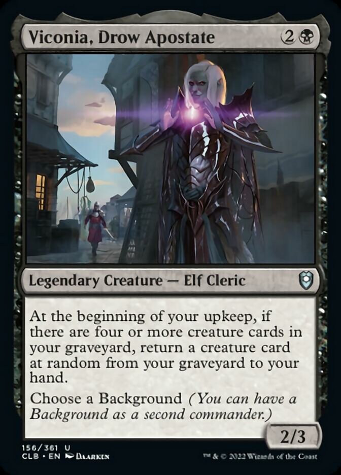 Viconia, Drow Apostate [Commander Legends: Battle for Baldur's Gate] | Good Games Cannington
