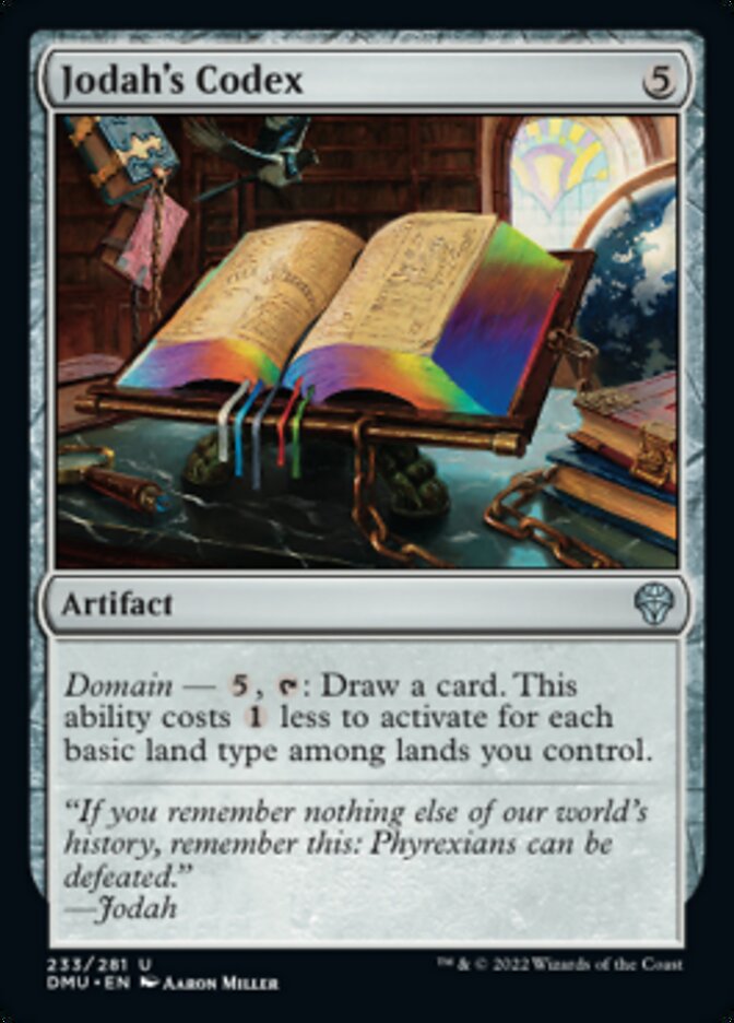 Jodah's Codex [Dominaria United] | Good Games Cannington